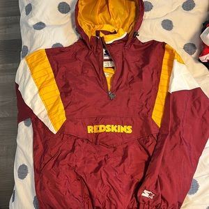 red skin wind breaker